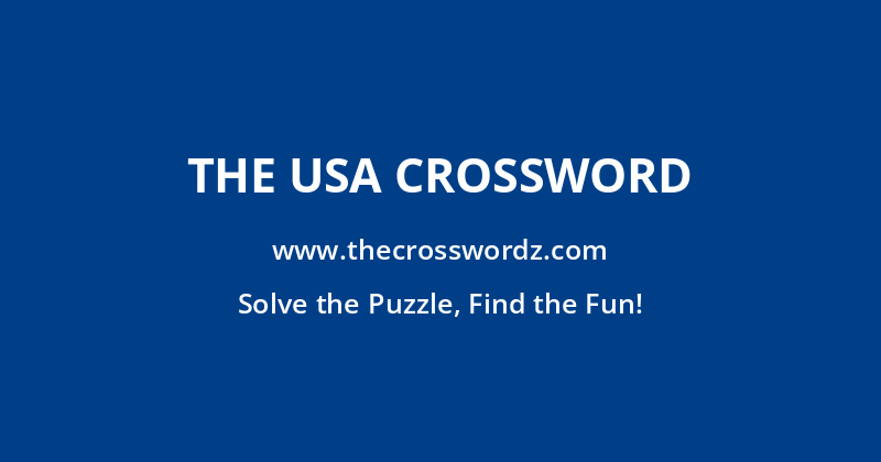The USA crossword