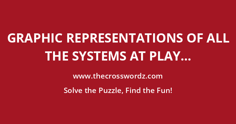 Graphic representations of all the systems at play in an individual’s life crossword